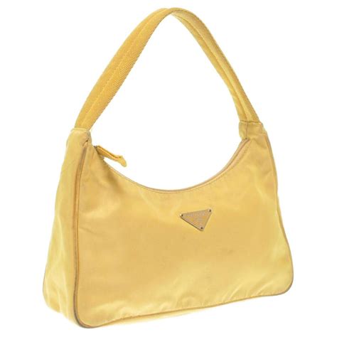 sacoche prada jaune|sacs prada.